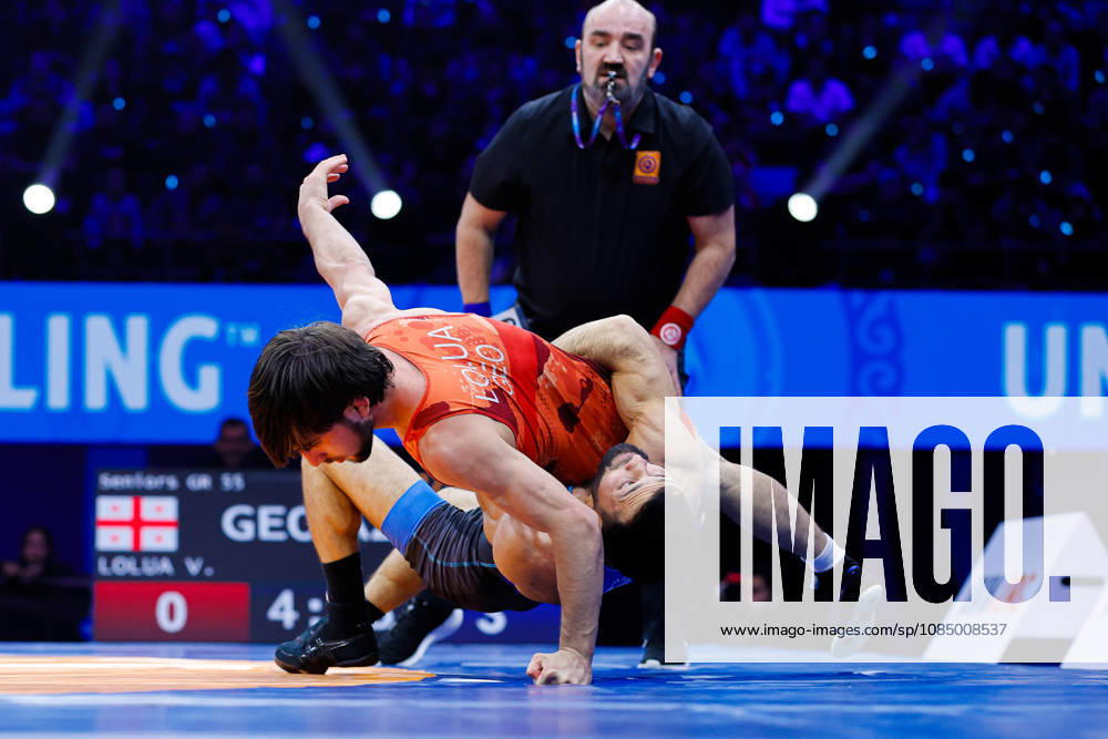Senior World Championships 55kg GR - Eldaniz Azizli (AZE) df. Vakhtang Lolua (GEO)