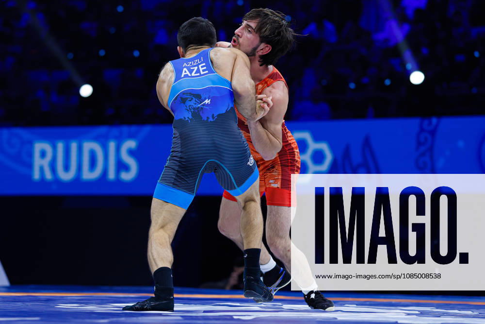 Senior World Championships 55kg GR - Eldaniz Azizli (AZE) df. Vakhtang Lolua (GEO)