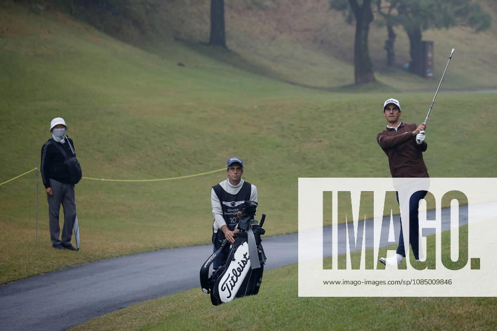 Oct 25, 2026-Cheonan, South Korea-Matteo MANASSERO of Italy action on 1th Fairway during a DP World Tour Genesis Championship Final Round at Woo Jeong Hills CC in Cheonan, South Korea. DP Tour Genesis Championship Final Round - ZUMAr168 20261025_aap_r168_020