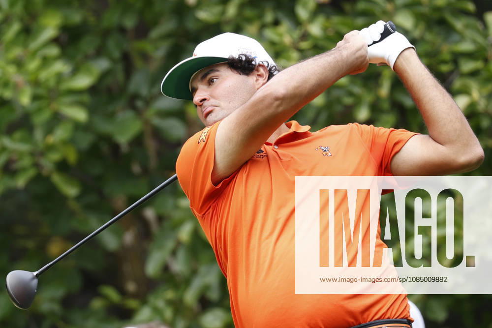 Oct 25, 2026-Cheonan, South Korea-Eugenio CHACARRA of Spain action on 9th Tee during a DP World Tour Genesis Championship Final Round at Woo Jeong Hills CC in Cheonan, South Korea. Cheonan SOUTH KOREA - ZUMAr168 20261025_aap_r168_053