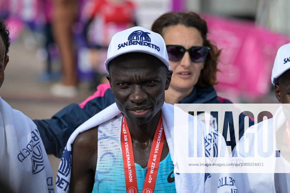 IPA90161380 - Portrait of Hammington Kimaiyo Kenya during the 40th Venice Marathon in 2026, a marathon race in Venice, Italy, on October 25, 2026
