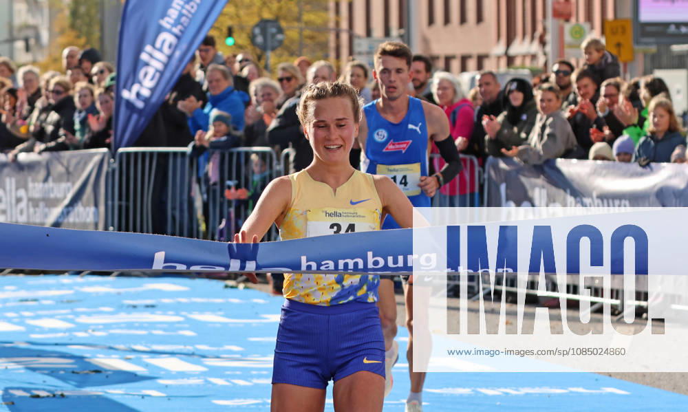 32. Hella Halbmarathon in Hamburg: Mia Jurenka (VfL Sindelfingen) war schnellste Deutsche.