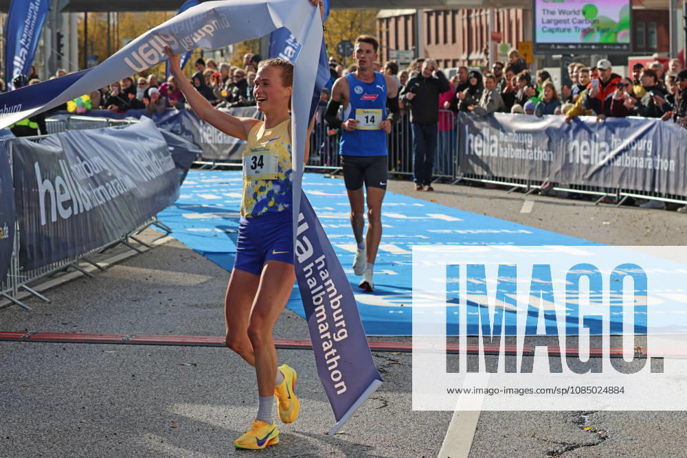 32. Hella Halbmarathon in Hamburg: Mia Jurenka (VfL Sindelfingen) war schnellste Deutsche.