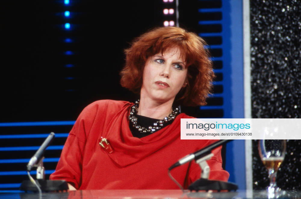 Dall-As Dall-As, Comedy-Talkshow, Sendung vom 13. Juni 1990, Talkgast Sängerin Penny McLean, Stuttgart Baden-Württemberg Deutschland