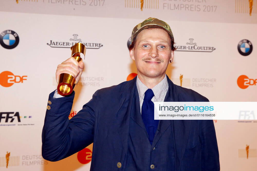 Georg Friedrich Preisträger bei der Lola - Deutscher Filmpreis 2017 im Palais am Funkturm in Berlin