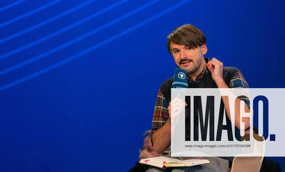 FRANKFURT AM MAIN, Germany - October 16 2019: Sasa Stanisic at 71st Frankfurt Book Fair Buchmesse Frankfurt FRANKFURT AM MAIN, Germany - October 16 2019: Sasa Stanisic (*1978, Bosnian-German writer) at 71st Frankfurt Book Fair Buchmesse Frankfurt