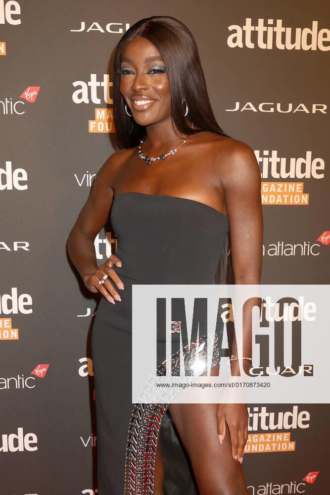 AJ Odudu attends the Attitude Awards 2022 at The Roundhouse in London. OCTOBER 12th 2022 CMYx22372