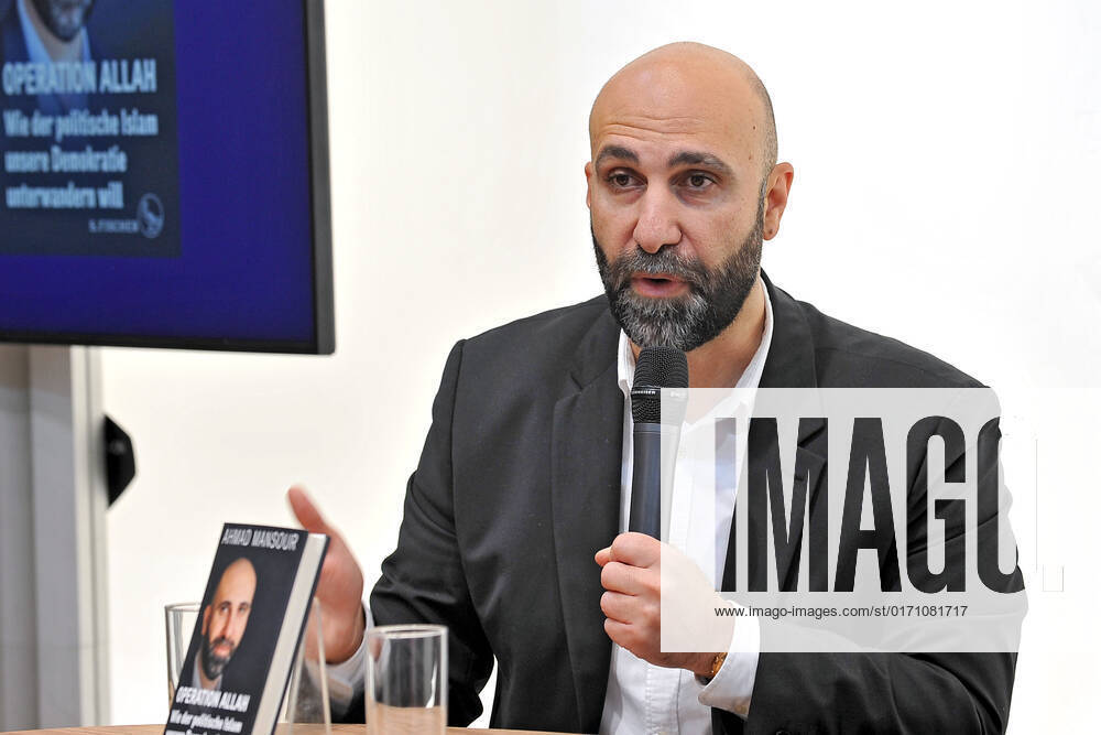 Frankfurter Buchmesse 2022. Autor Ahmad Mansour am 21.10.2022 auf der Frankfurter Buchmesse. 20221019MWI48713