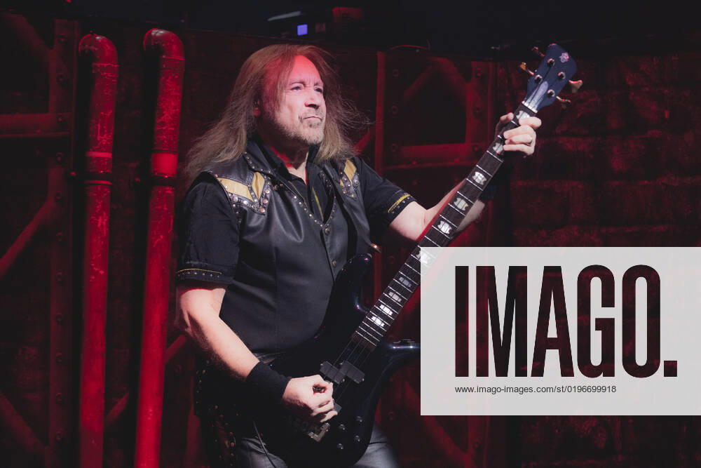 SÃO PAULO, SP - 15.12.2022: SHOW PANTERA E JUDAS PRIEST - Ian Hill, bassist for the band Judas Priest, who performed at Vibra São Paulo, in the south of São Paulo, on Thursday night (15) with the tour celebrating his 50-year career. x2311217x YurixMurakami
