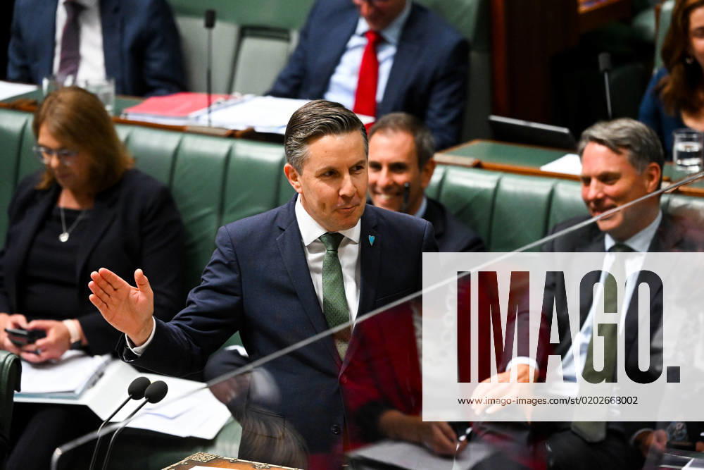 QUESTION TIME, Australian Health Minister Mark Butler speaks during House of Representatives Question Time at Parliament House in Canberra, Tuesday, February 14, 2023. ( NO ARCHIVING, , NO USE IN BOOKS WITHOUT CONSENT CANBERRA ACT AUSTRALIA