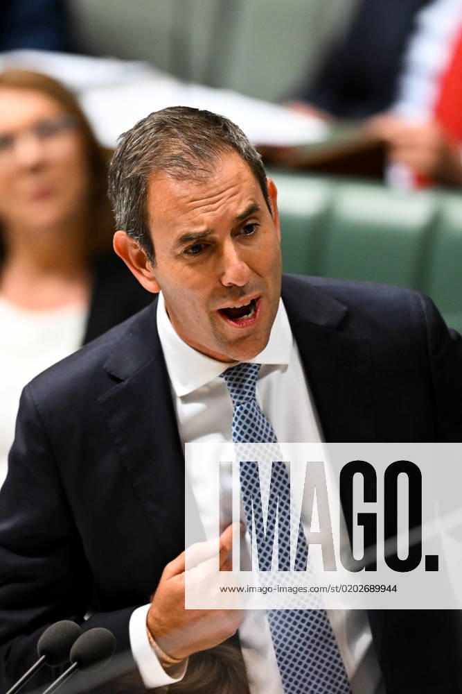 QUESTION TIME, Australian Treasurer Jim Chalmers speaks during House of Representatives Question Time at Parliament House in Canberra, Wednesday, February 15, 2023. ( NO ARCHIVING, , NO USE IN BOOKS WITHOUT CONSENT CANBERRA ACT AUSTRALIA
