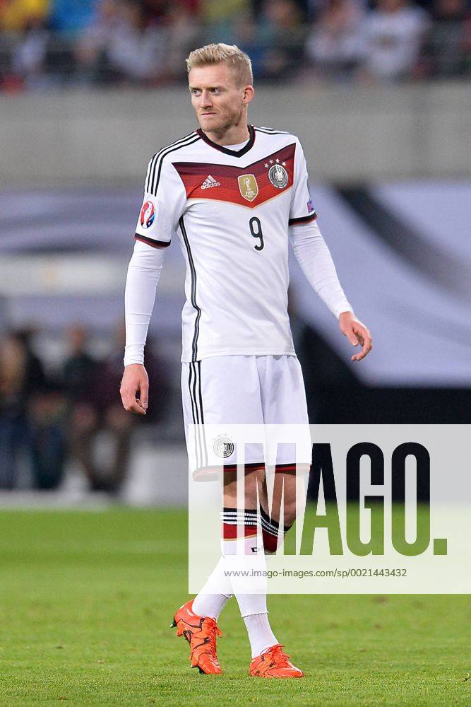 Fußball EM-Qualifikation Deutschland - Georgien am 11.10.2015 in der Red Bull Arena in Leipzig Andre Schürrle ( Deutschland )