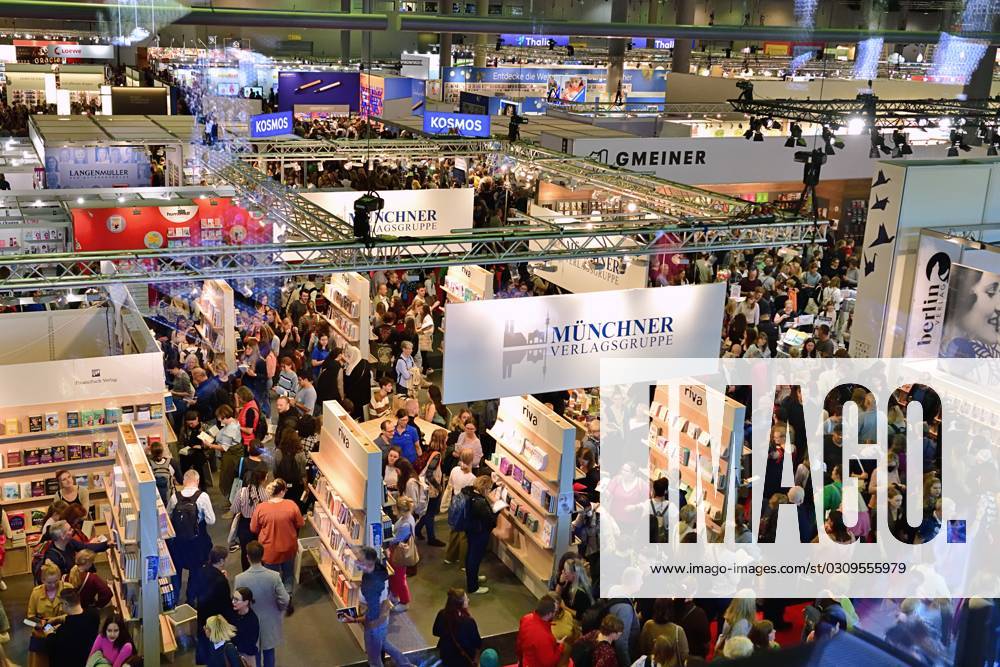 Frankfurter Buchmesse Frankfurter Buchmesse 2023. Der Besucherandrang am, heutigen Messesamstag ist groß. Frankfurt am Main Messe Hessen Deutschland