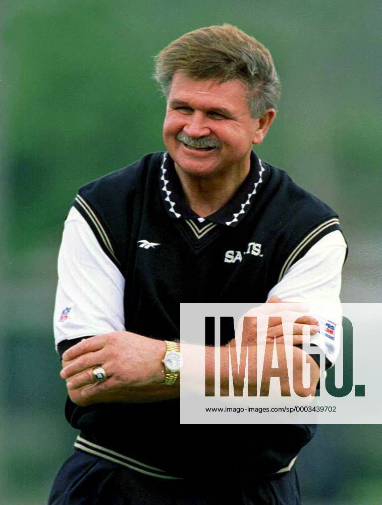 Trainer Mike Ditka (New Orleans Saints) - (NOP97040402) American Football Herren NFL, 1997 1998, Einzelbild American Football Herren NFL, 1997 1998, Einzelbild
