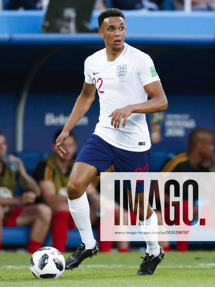 Trent Alexander-Arnold of England during the 2018 FIFA World Cup WM Weltmeisterschaft Fussball Russia group G match between England and Belgium at the Kalingrad stadium on June 28, 2018 in Kaliningrad, Russia FIFA World Cup 2018 Russia 2017 2018 Imagesx xMauricexvanxSteenxWKxIVx 11335699