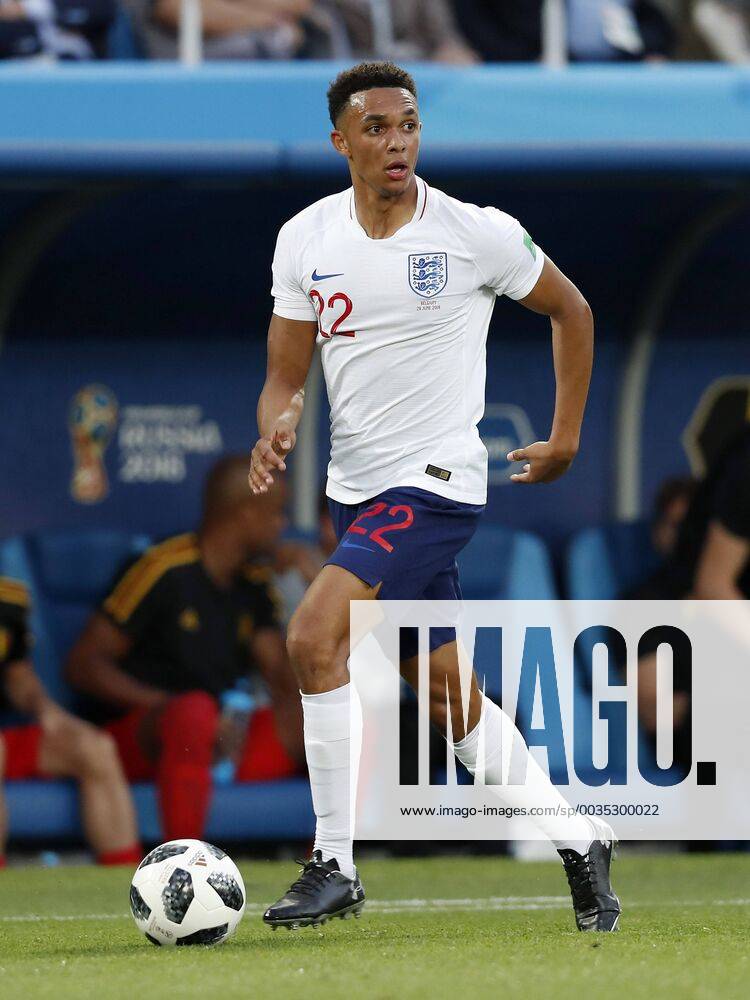 Trent Alexander-Arnold of England during the 2018 FIFA World Cup WM Weltmeisterschaft Fussball Russia group G match between England and Belgium at the Kalingrad stadium on June 28, 2018 in Kaliningrad, Russia FIFA World Cup 2018 Russia 2017 2018 Imagesx xMauricexvanxSteenxWKxIVx 11339582