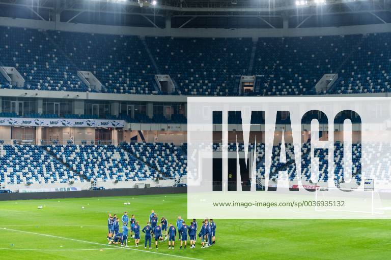 Players of Sweden during a training session on October 10, 2018 in Kaliningrad. Photo: Petter Arvidson BILDBYRN kod PA 92126