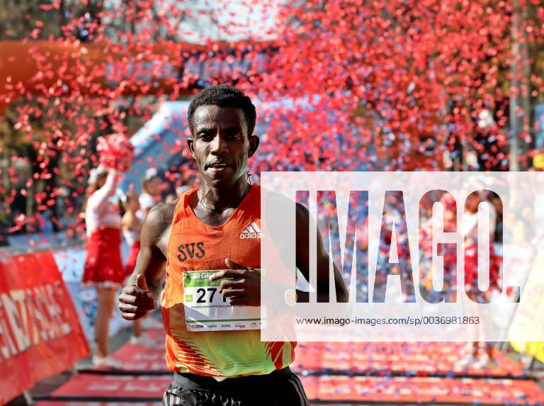 RUNNING - Graz Marathon GRAZ,AUSTRIA,14.OCT.18 - RUNNING - Graz Marathon. Image shows Lemawork Ketema (AUT). GEPAxpictures Oberlaender