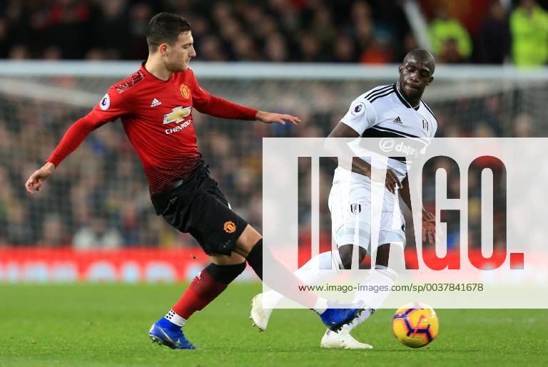 Manchester United ManU s Diogo Dalot during the Premier League match at Old Trafford, Manchester. Picture date: 8th December 2018. Picture credit should read: Matt McNulty Sportimage . B69P9133
