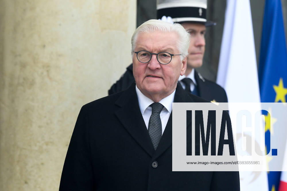 Frank Walter Steinmeier President of Germany arrives at the Elysee Palace after a ceremony for late European Commission president Jacques Delors, Friday, Jan. 5, 2024 in Paris. Jacques Delors, a Paris bank messenger s son who became the visionary and builder of a more unified Europe in his momentous decade as chief executive of the European Union, has died in Paris last week. He was 98. NEWS : dÃ jeuner au Palais de l ElysÃ e dans le cadre de l hommage national Ã M. Jacques Delors - 05 01 2024 LionelUrman Panoramic