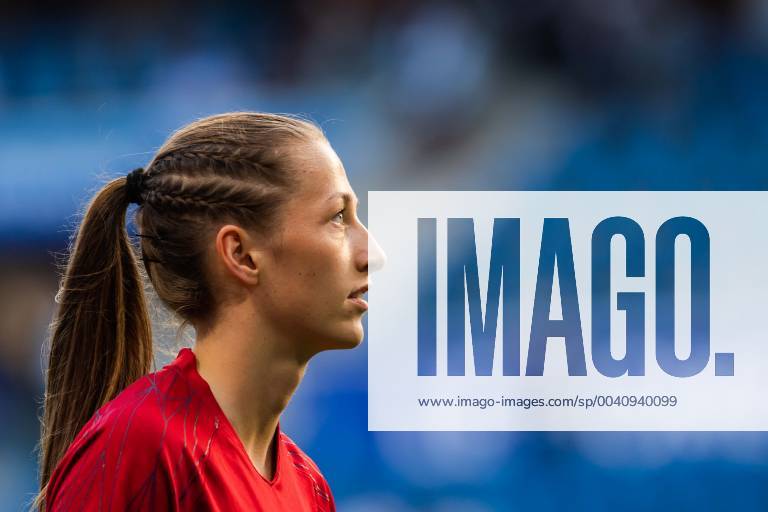 Goalkeeper Cecilie Haustaker Fiskerstrand of Norway during warm up ahead of the FIFA Women s World Cup match between Norway and England on June 27, 2019 in Le Havre. Photo: Fredrik Varfjell BILDBYRAN kod FV 150282 bbeng fotball fotboll football women dam kvinner norge norway England Frankrike France kvartfinale quarter-finals VM VM 2019 Verdensmesterskap FIFA Women s World Cup 2019