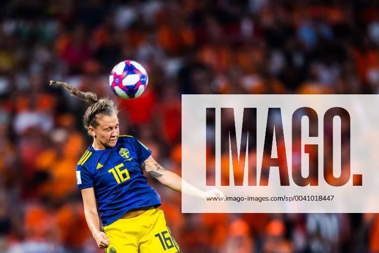 Julia Zigiotti Olme of Sweden during the FIFA Women s World Cup semi-final match between Netherlands and Sweden on July 3, 2019 in Lyon. Photo: Petter Arvidson Bildbyran Kod PA 180100 bbeng fotboll football fotball soccer dam women kvinner frankrike france vm vm 2019 verdensmesterskap världsmästerskap fifa women s world cup 2019 world cup semifinal semi final knockout stage sweden sverige netherlands nederländerna