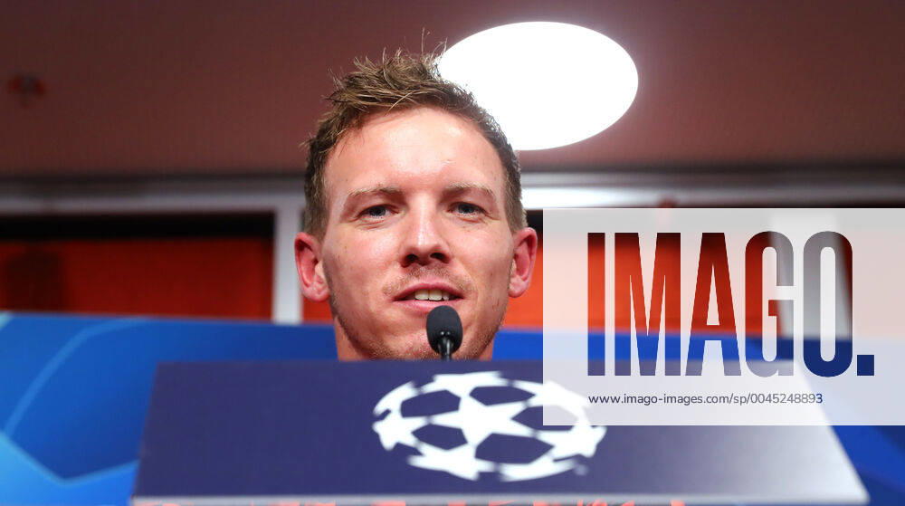 RB Leipzig PK Champions League Leipzig, 26.11.2019, Red Bull Arena, Fussball, Champions league , PK am Vortag des Spiels RB Leipzig vs. Benfica Lissabon. , Im Bild: Trainer Julian Nagelsmann (RB Leipzig) ,