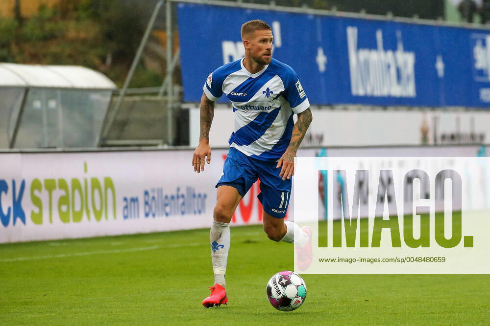 Fussball 2.Bundesliga SV Darmstadt 98 - SSV Jahn Regensburg emonline v.l., Tobias Kempe (SV Darmstadt 98) FREISTELLER