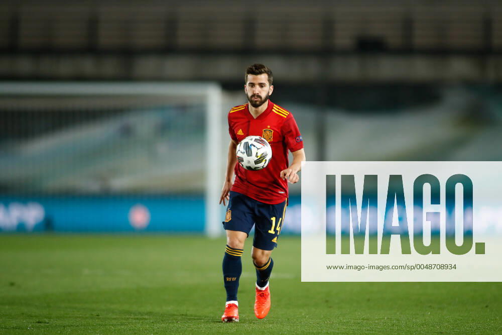 Jose Luis Gaya of Spain in action during the UEFA Nations League football match played between Spain and Switzerland at Alfredo Di Stefano stadium on october 10, 2020 in Valdebebas, Madrid, Spain. Valdebebas SPAIN - ZUMAa181 20201010_zaa_a181_135