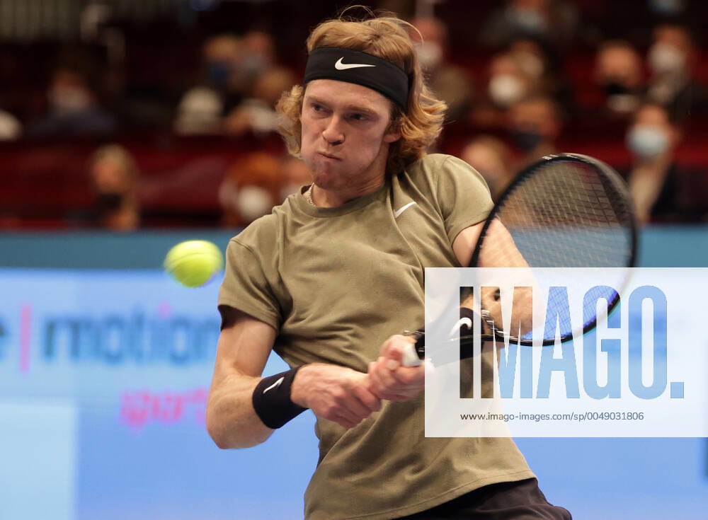 TENNIS - ATP, Tennis Herren Erste Bank Open VIENNA,AUSTRIA,01.NOV.20 - TENNIS - ATP World Tour, Erste Bank Open, final. Image shows Andrey Rublev (RUS). GEPAxpictures xWalterxLuger