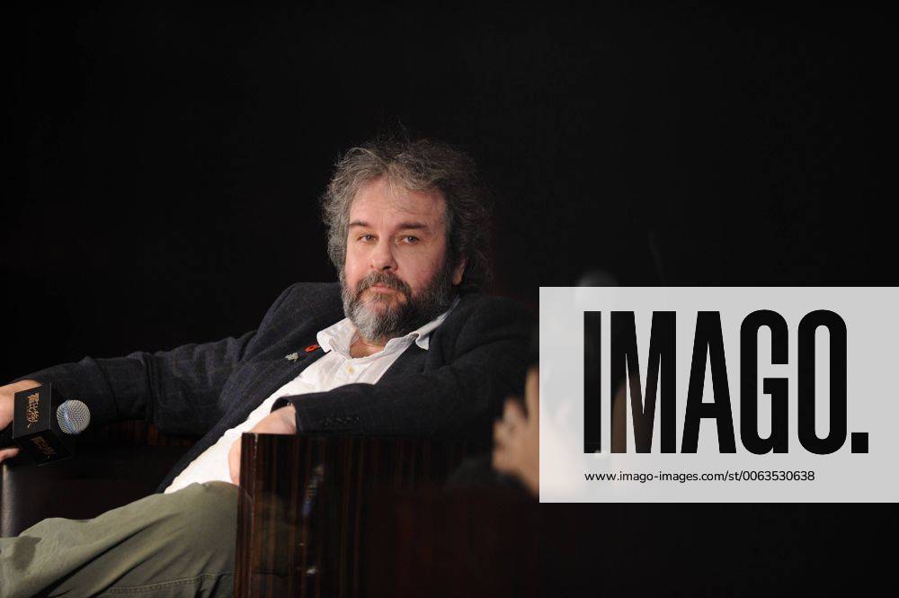 (CHINA OUT) Director Peter Jackson attends his new film The Hobbit: The Battle of the Five Armies press conference on January 19, 2015 in Beijing, China. CFP462016633