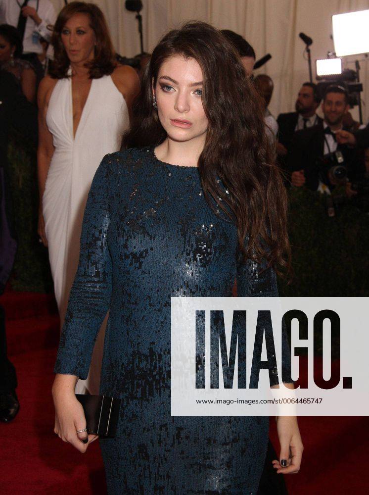 New York, New York, U.S. - Singer LORDE attends the Costume Institute Benefit gala celebrating the opening of the new exhibit of China: Through the Looking Glass held at the Metropolitan Museum of Art. New York U.S. - ZUMAk03_