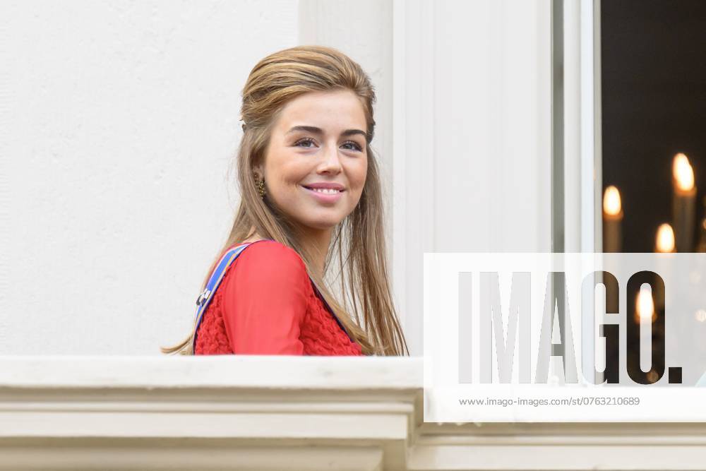 Den Haag, The Netherlands, 2024-09-17 14:22:37 THE HAGUE, 17-09-2024, Noordeinde Palace Princess Alexia during Princess Day on the balcony of Noordeinde Palace PHOTO: NL Beeld Patrick van Emst Credit: NL Beeld Patrick van Emst