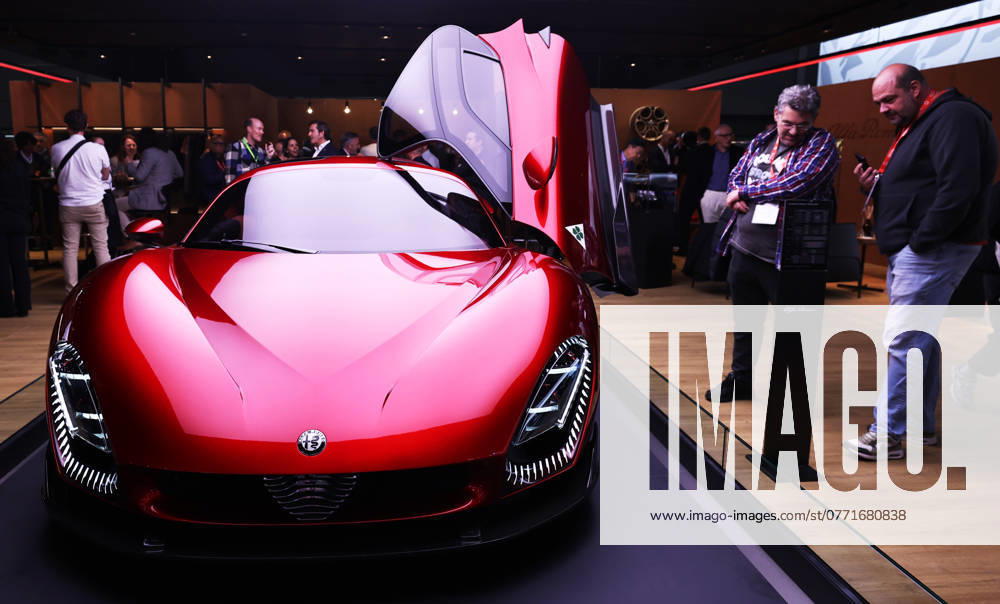 (241014) -- PARIS, Oct. 14, 2024 -- People visit the 2024 Paris Motor Show in Paris, France, on Oct. 14, 2024. The 2024 Paris Motor Show kicked off here on Monday, which is expected to attract 500,000 visitors over its seven-day run. ) FRANCE-PARIS-AUTO SHOW GaoxJing
