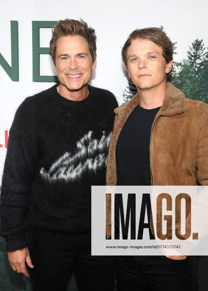 The LA Premiere of Dog Gone 11 January 2023 -Pacific Palisades, California - Rob Lowe, Matthew Lowe. the LA Premiere of Dog Gone held at The Bay Theater in Pacific Palisades. Photo Credit: AdMedia Pacific Palisades CA United States