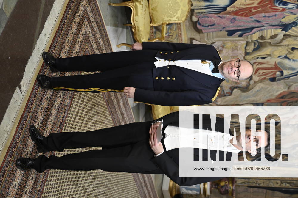 STOCKHOLM, SWEDEN 20241211 Members of the Swedish Academy Peter Englund and Tomas Riad arrive at the Kings dinner for the Nobel Laureates at the Royal Palace of Stockholm STOCKHOLM SWEDEN
