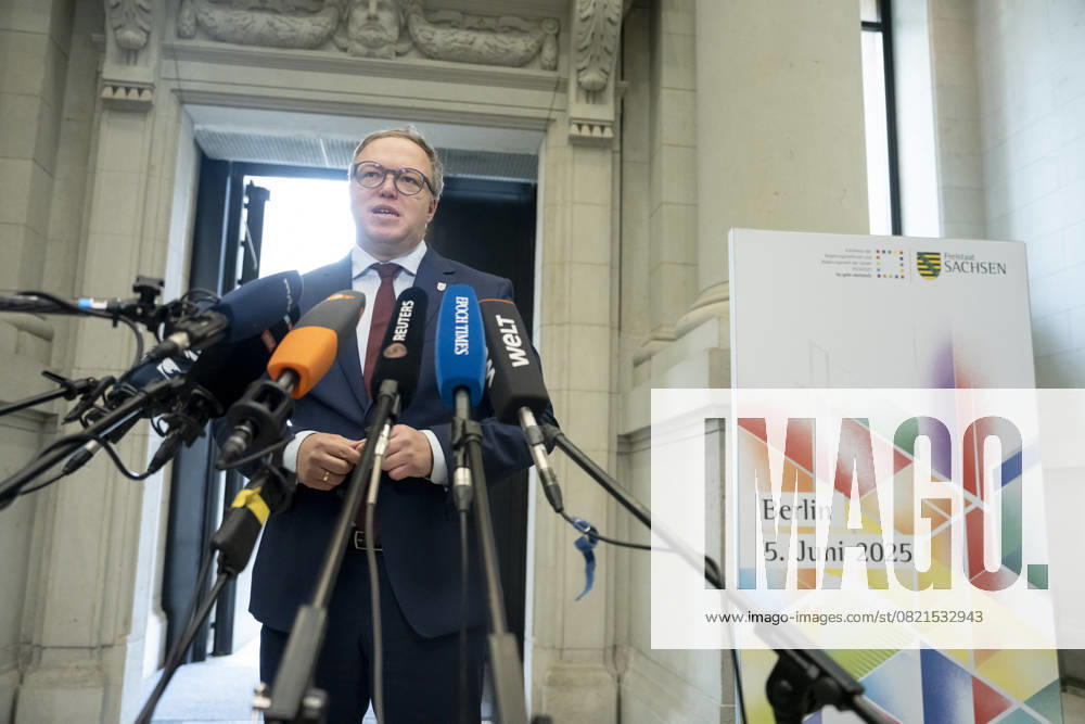 Mario Voigt, Ministerpräsident, Thüringen, CDU Ministerpräsidentenkonferenz, Bundesrat, MPK, Mario Voigt, Ministerpräsident, Thüringen, CDU Berlin Berlin GER