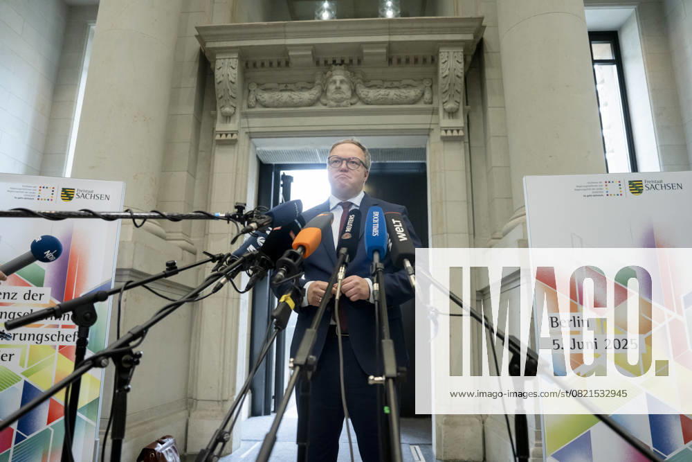 Mario Voigt, Ministerpräsident, Thüringen, CDU Ministerpräsidentenkonferenz, Bundesrat, MPK, Mario Voigt, Ministerpräsident, Thüringen, CDU Berlin Berlin GER