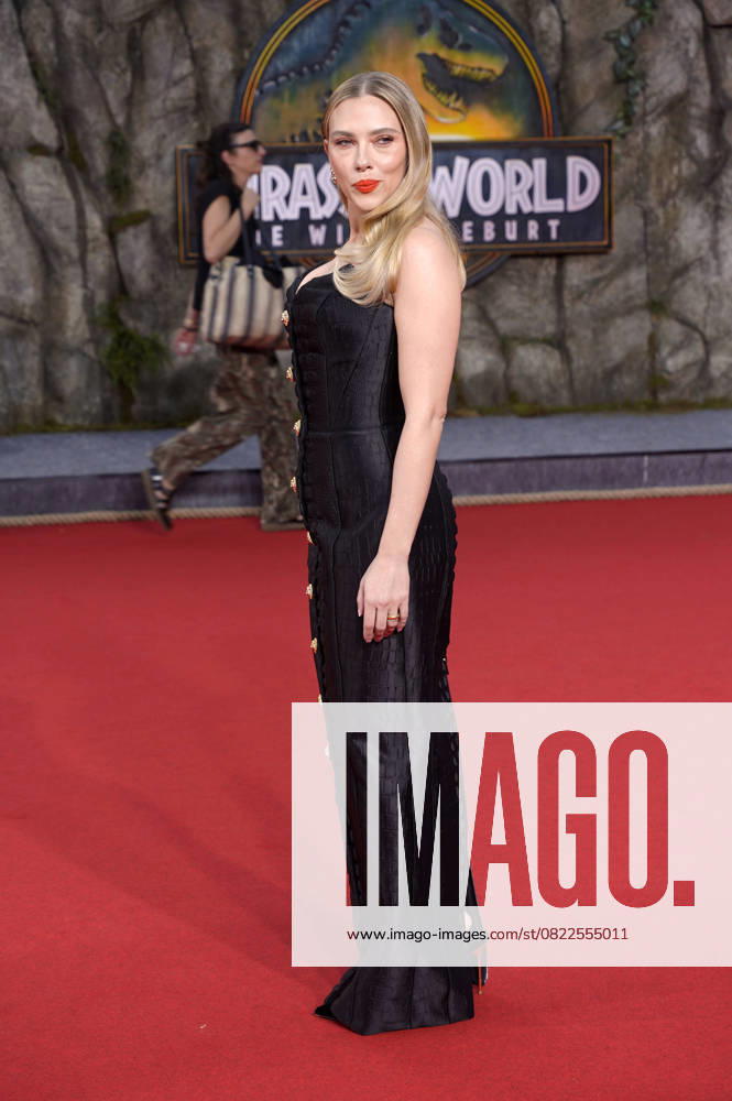 Scarlett Johansson bei der Premiere des Kinofilms Jurassic World: Rebirth Jurassic World: Die Wiedergeburt im Zoo Palast. Berlin