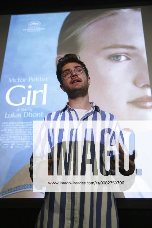 Director Lukas Dhont pictured during a press conference of the VAF, Flemish audiovisual foundation, regarding the Belgian selection for the Cannes Film Festival, Thursday 12 April 2018, in Brussels. NICOLASxMAETERLINCK 05328059