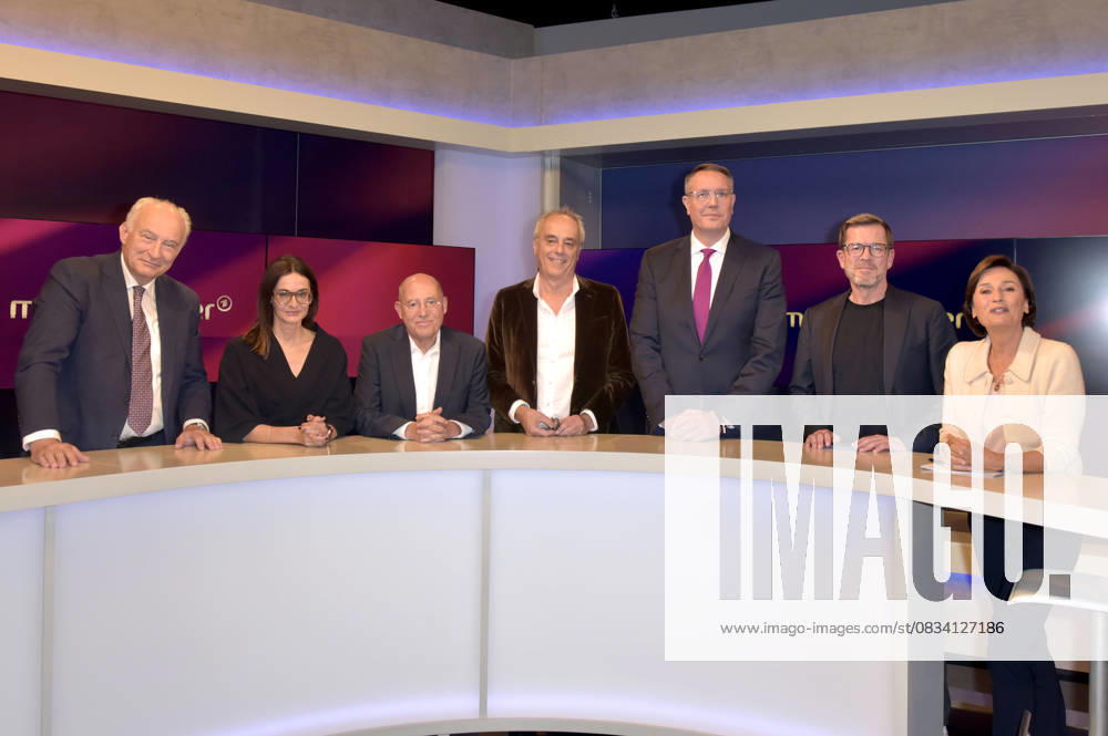 In der ARD-Talkshow maischberger im Studio Berlin Adlershof. Berlin