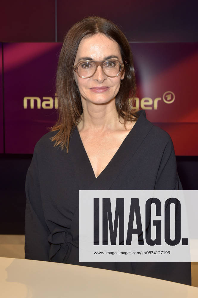Iris Sayram in der ARD-Talkshow maischberger im Studio Berlin Adlershof. Berlin