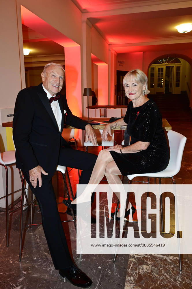 Eduard Geyer mit Ehefrau Angelika Geyer bei der 17. Hope Gala 2025 im Schauspielhaus. Dresden