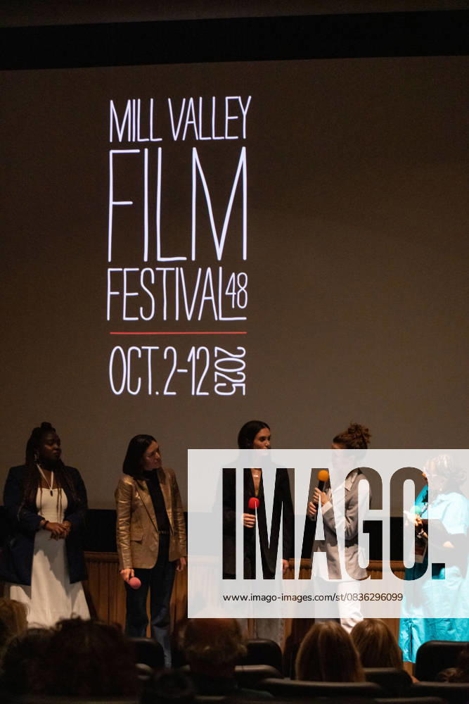 48th Mill Valley Film Festival - Special Screening Charliebird Shaki Alliu, Maria Peyramaure, Samantha Smart, Libby Ewing and Bri anna Moore attend the screening of Charliebird during the 48th Mill Valley Film Festival at the Christopher B. Smith Rafael Film Center on October 04, 2025 in San Rafael, California. San Rafael San Rafael Film Center California USA