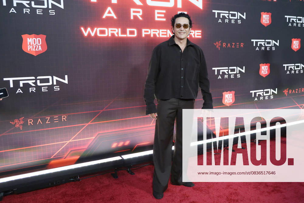 Gabriel Luna at the World Premiere of Tron Ares at the TCL Chinese Theatre IMAX Los Angeles USA - ZUMAg107 20251006_zep_g107_167