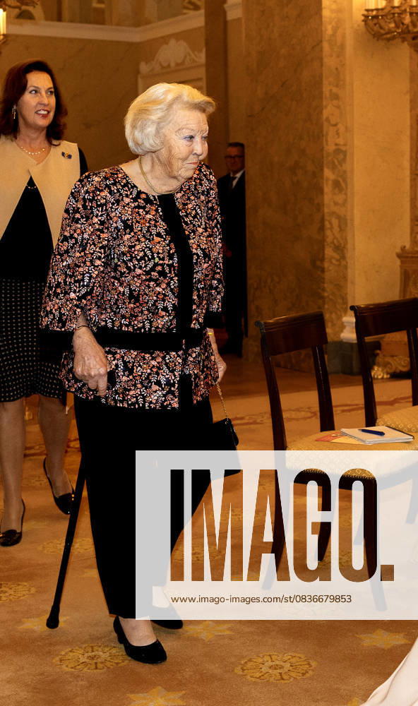 Palace Princess Beatrix, attended the 2025 Appeltjes van Oranje (Apples of Orange) awards at palace Noordeinde in The Hague. Â