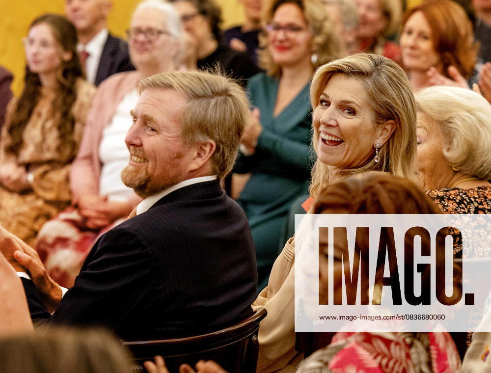 Palace Queen Maxima, with King Willem-Alexander, attended the 2025 Appeltjes van Oranje (Apples of Orange) awards at palace Noordeinde in The Hague. Â