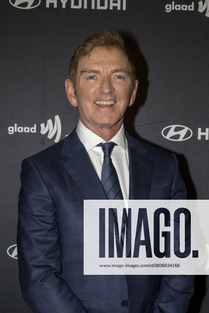 Michael Patrick King attends GLAAD s 40th Anniversary Gala at Cipriani 25 Broadway in New York City. New York United States - ZUMAs197 20251010_aaa_s197_573