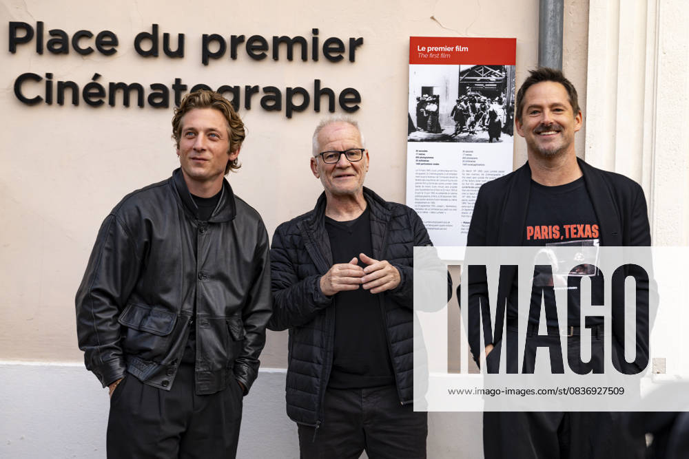 PEOPLE: Festival Lumiere - Lyon 12 10 2025 Thierry Frà maux accueille Scott Cooper et Jeremy Allen White qui prà sentent en avant-premiere le film Walt Disney Springsteen : deliver me from nowherelors du Festival Lumiere 2025 à Lyon le 12 10 2025. Photo Sandrine Thesillat PsNewZ