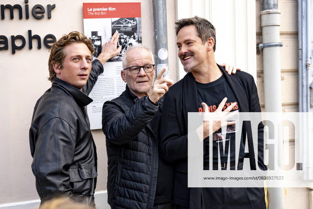 PEOPLE: Festival Lumiere - Lyon 12 10 2025 Thierry Frà maux accueille Scott Cooper et Jeremy Allen White qui prà sentent en avant-premiere le film Walt Disney Springsteen : deliver me from nowherelors du Festival Lumiere 2025 à Lyon le 12 10 2025. Photo Sandrine Thesillat PsNewZ